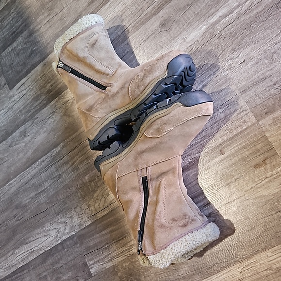 Sorel Waterfall Waterproof Tan Leather Boots - Picture 4 of 8